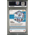 thumbnail image 2 of Barry Sanders 2021 Panini Mosaic Football Card #75 Graded PSA 10, 2 of 2