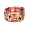 thumbnail image 1 of Tube capillaire souple et flexible en cuivre 2,8 mm G1/4" pour pièces de réfrigération (2\xa0000 mm), 1 of 4