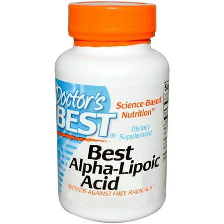 Doctor's Best Acide alpha-lipoïque 300 mg, 180 Ct