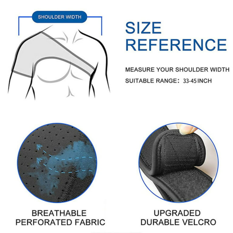 EDAL Compression Recovery Shoulder Brace One Size, One Size
