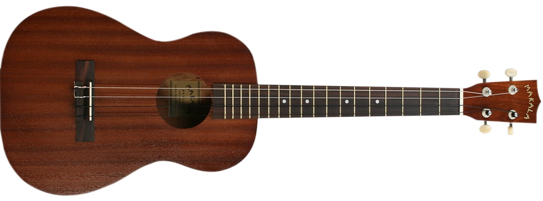 Kala Makala Baritone Mahogany Ukulele, 18 Fret, Rosewood Fingerboard