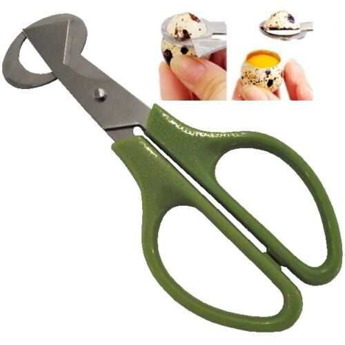 RITE FARM PRODUCTS STAINLESS STEEL QUAIL EGG SCISSOR OPENER CRACKER
