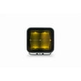 thumbnail image 5 of 3-Inch Elite Series LED Amber Off-Road Light Pod | Flood Light Pattern | Size: 3 x 3 x 2.75 | Bezel-Less Housing with Heat Fins | DV8 Offroad, 5 of 12