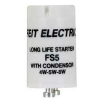 Feit Electric FS5/10 Fluorescent Starter with Condenser, 4 to 8 W