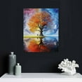 thumbnail image 4 of COMIO Posters &amp; Prints Four Season Tree of Life Poster Canvas Wall Art Prints for Wall Decor Room Decor Bedroom Decor Gifts Posters, 4 of 4