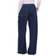 thumbnail image 3 of Jeans de maternidad para mujer INSPIRE CHIC, con cintura elástica, pierna ancha, pantalones de mezclilla largos y sueltos para el embarazo, con bolsillos, color azul profundo S, 3 of 6