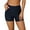 Navy blue, variant on Attraco Women High Waist Swimming Shorts with Pockets Elastic Solid Tankini Bikini Bottom