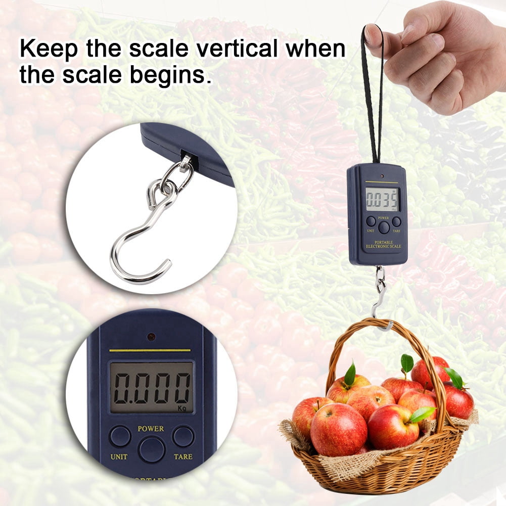 Black Digital Hanging Scale, Portable Scale, For Home