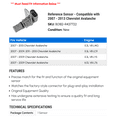 thumbnail image 2 of Reference Sensor - Compatible with 2007 - 2013 Chevrolet Avalanche - Dorman, 2 of 2