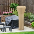 thumbnail image 4 of Costway Patio Standing Propane Heater Cover Waterproof W/Zipper and Bag Beige, 4 of 8