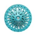thumbnail image 2 of Shower Hair Filter 2X Drain Protector Silicone Sink Filters Hair Catcher Shower Filter Shower Hair Sink Filter Kitchen Shower Grate Drain Cover Filter,Blue+White, 2 of 5
