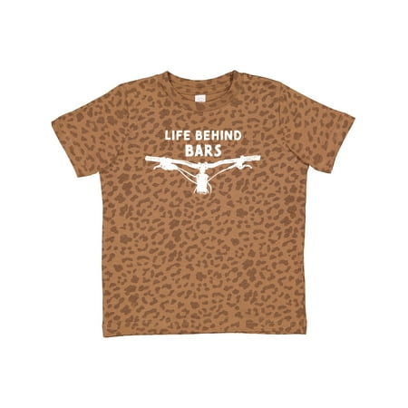 

Inktastic Life Behind Bars Mountain Bike Gift Toddler Boy or Toddler Girl T-Shirt