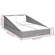 thumbnail image 3 of Cama de Jardín Casafoyer Negro de Poliratán 79,1x54,7 cm con Cojines, 3 of 5