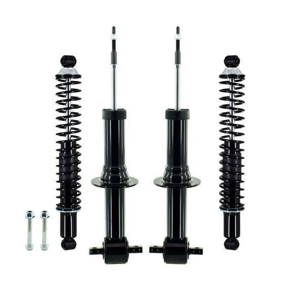 Set of 4 Front Suspension Strut Assembly-Rear Complete Shock Absorber Kit For 2019 Chevrolet Silverado 1500 LD