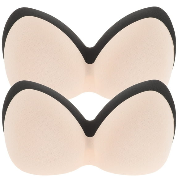 NICEXMAS 4-Pack Removable Bra Inserts Pads for Sports Bras, Breathable Chinlon Material, Comfortable