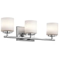 thumbnail image 1 of Kichler 45502CH O Hara 3 Light Halogen Bath Light, Chrome, 1 of 1