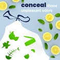 thumbnail image 6 of happimess 13.2-Gallon (50L) Lemon Scented Drawstring Trash Can Liner, White (60-Count, 3-Packs of 20 Liners), HPM3100C-WHITE, 6 of 8