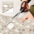 thumbnail image 6 of Yayeee Faucet Mat for Kitchen Sink 30" Diatomite Long Splash Guard Pad, Gray Cartoon Goose Pattern, 2 Pack, 6 of 7