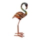 thumbnail image 2 of Estatua de flamenco para jardín, esculturas de pájaros, figuras de resina de arte moderno para bodas. Estilo A, 2 of 9