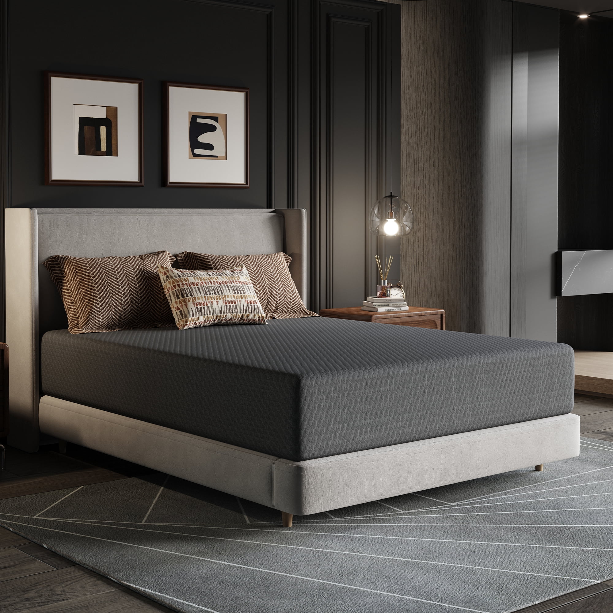 Avenco Lumina 14" Medium Adult Cooling Gel Memory Foam Mattress, King Size
