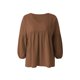 thumbnail image 1 of Sunloudy - Camiseta de verano con cuello en V para mujer, casual, manga larga, color sólido, túnica holgada Sunloudy  moda, 1 of 10