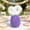 Purple-PP-clearacne, variant on WWG Easter Plush Bunny Ear Egg Decor Ornament Soft Fluffy Hanging Decoration for Home Party Easter Basket Fillers Assorted Colors 5.9 x 3.3 Inches