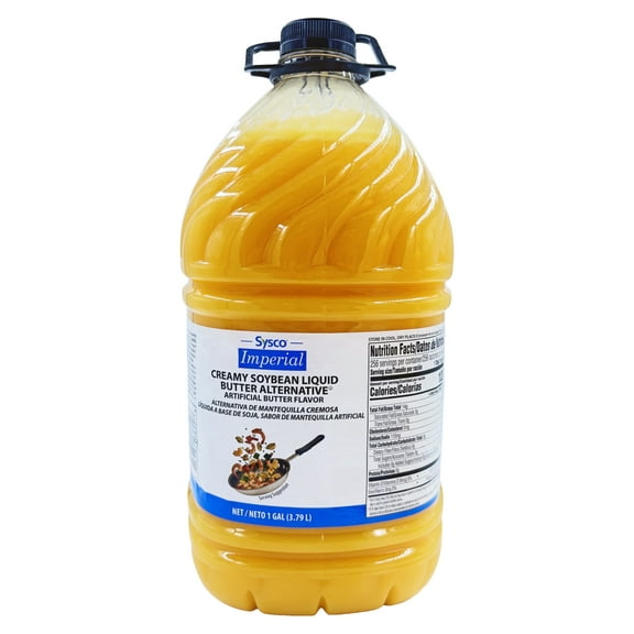 Sysco Imperial Butter-It Liquid Butter Kosher 1 Gallon