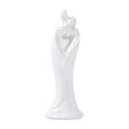 thumbnail image 1 of Estatua de pareja Figura de pareja Artesanía coleccionable Adorno de escritorio romántico para pararse, 1 of 9