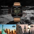 thumbnail image 2 of READ Men's Digital Watch, Men's Watch, Sports Watch Strap, Fashion Waterproof Sports Outdoor LCD Display with Alarm, Stopwatch, Calendar, Countdown Watch, 2 of 6
