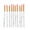 GD, variant on FcBaudy Eyeliner Gel Pencil, Waterline Eyeliner, Waterproof Smudge Proof 10 Pcs Makeup Brush Set Face Eye Shadow Eyeliner Blush brush