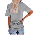 thumbnail image 4 of 100 Days of School Shirt for Women Teacher Graphic Short Sleeve Tshirt School Days Tee Tops, 4 of 4