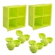 thumbnail image 2 of Set Moldes para Hielos Silicón 4 Piezas, Verde, 2 of 11