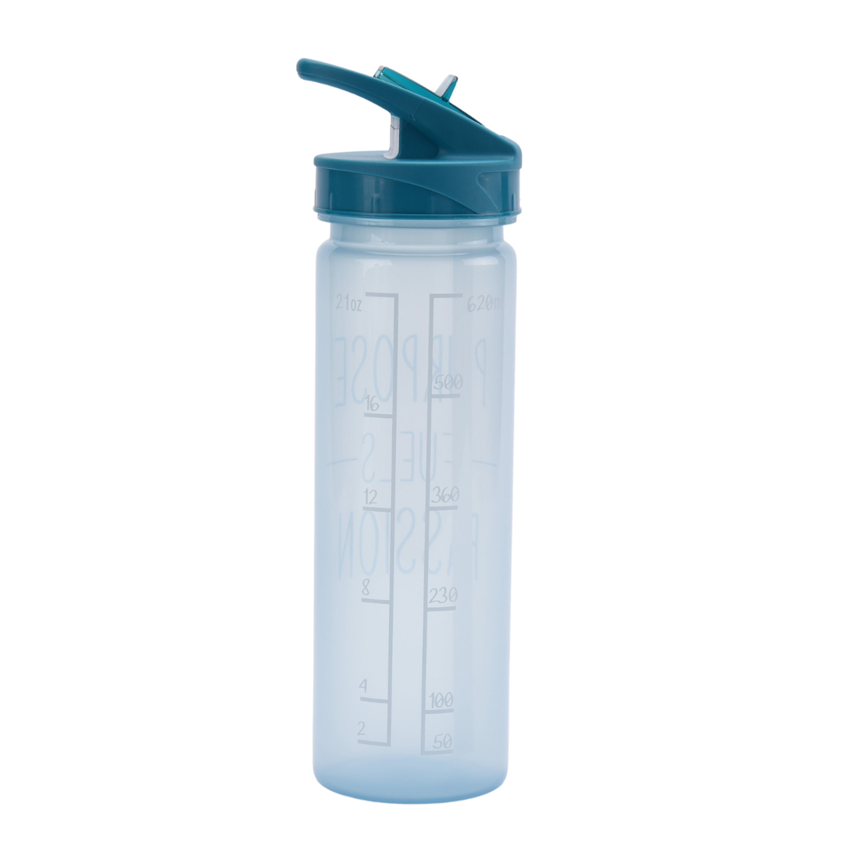 Thermos 24 oz. Tritan Plastic Water Bottle with Meter (Set of 3), Assorted Colors