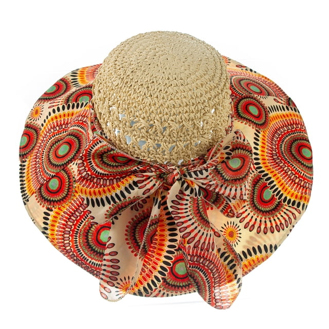 Women's Sun Protection Beach Cap Patchwork Breathable Fisherman Hat Sun Hat