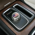 thumbnail image 5 of Shift Knob Trim Brushed Stainless American Flag For Chrysler 300/200/Pacifica & Voyager, Dodge Ram 1500, Rebel & Ram 2500, Dodge Durango, 5 of 5