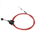thumbnail image 2 of Controller Throttle Assembly Cable, Corrosion Resistance Fast Control 4.5m Manual Throttle Cable Stainless Steel Joint PU Tube  for Excavator, 2 of 7