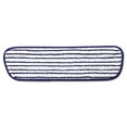 thumbnail image 4 of Rubbermaid Commercial Microfiber Finish Pad 18 x 5 1/2 Blue/White 6/Carton Q800WHI, 4 of 4