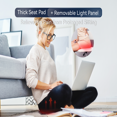 thumbnail image 4 of 80 Dual-Core LED Red & Near-Infrared Light Therapy Pad 660nm+850nm, 3000mAh Rechargeable Pain Relief Mat with Removable Washable Design, 3 Intensity Levels, 5-30min Timer, Memory Function - Meteorite, 4 of 7