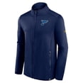 thumbnail image 2 of Men's Fanatics Navy St. Louis Blues Authentic Pro Full-Zip Jacket, 2 of 3