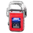 thumbnail image 2 of Bow Lighter With Flashlight Flameless Windproof Plasma Lighter For Outdoor Camping Traveling,F, 2 of 4