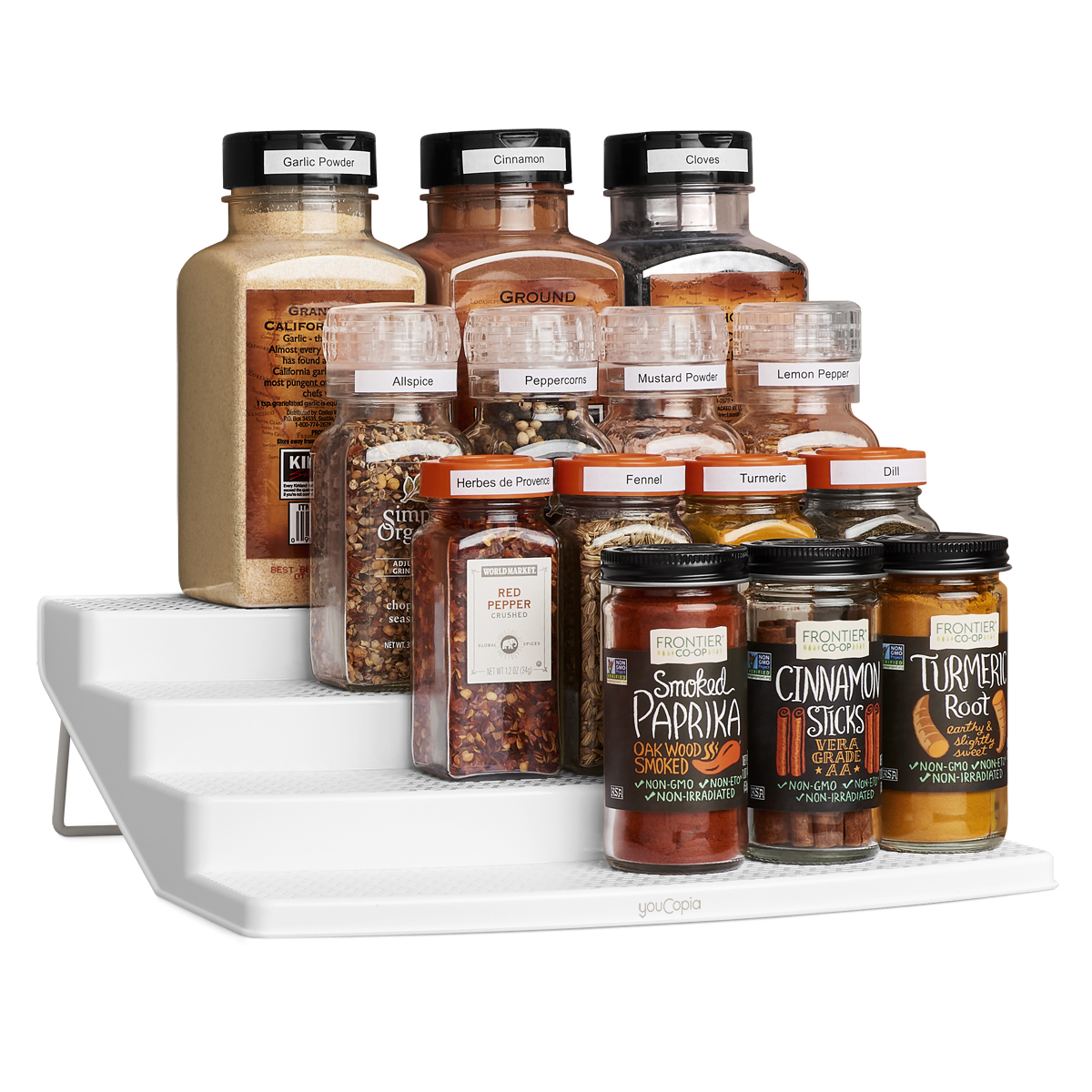 YouCopia SpiceSteps 24Bottle Spice Organizer