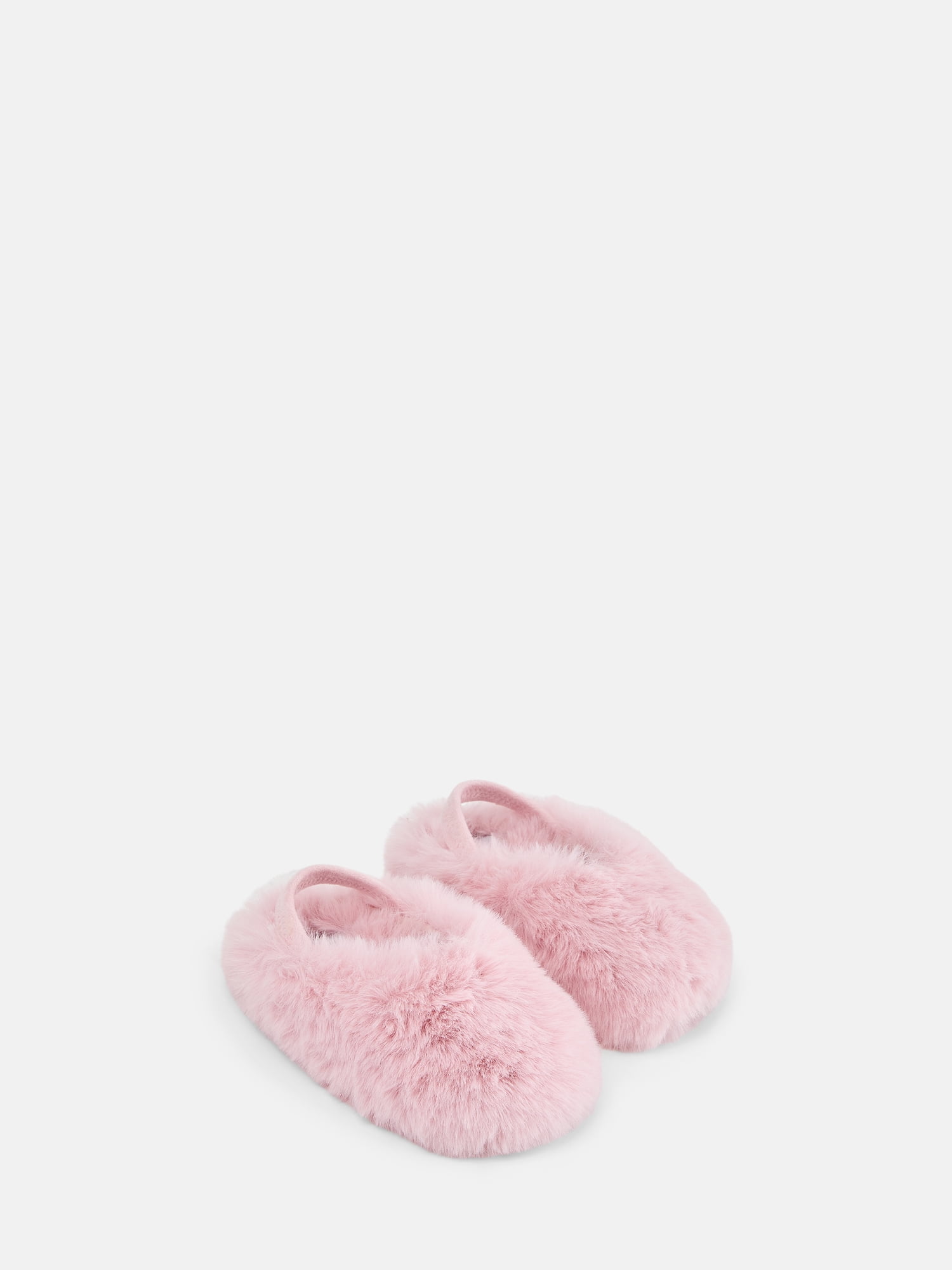Wonder Nation Toddler Girls Faux Fur Slingback Mules