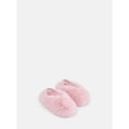 thumbnail image 2 of Wonder Nation Toddler Girls Faux Fur Slingback Mules, 2 of 5