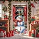thumbnail image 4 of Cortina festiva para la puerta con muñecos de nieve para la temporada navideña, adorno para colgar en interiores y exteriores, puerta de la casa, ventana, pared, fiesta, celebración, pieza d..., 4 of 6