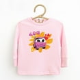 thumbnail image 4 of Leo the Truck Lea Name Distressed - Kids Toddler Long Sleeve Graphic Tee, 4 of 4