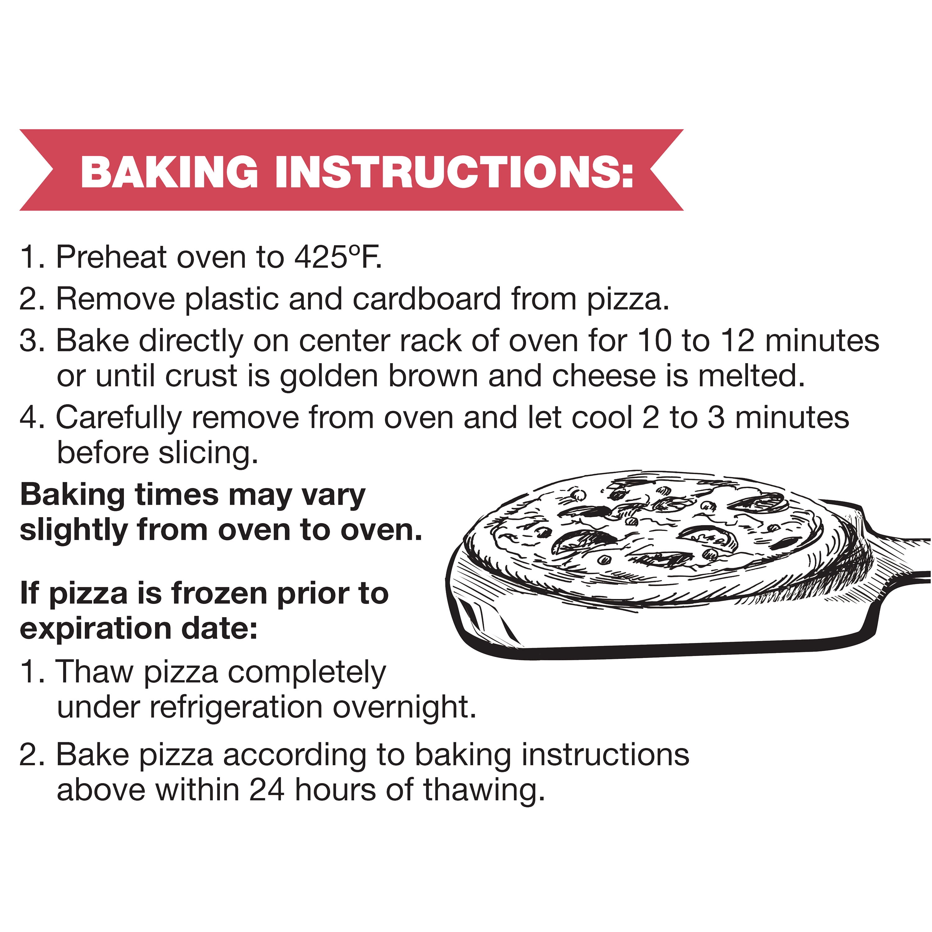Marketside Meat Trio Pizza, Thin Crust, Medium, 16.8 oz (Fresh)
