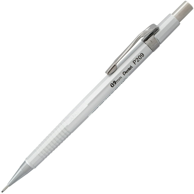 Pentel Sharp Mechanical Pencil, .9mm, Metallic Silver - Walmart.com