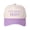 Purple, variant on IT'S DAMN HOT Letter Embroidered Color Block Trucker Hat Unisex Adjustable Cotton Breathable Fashion Cap for Travel Daily Wear