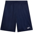 thumbnail image 1 of Shorts de básquet para niño Reebok talla 8 azul marino, livianos, 1 of 7