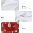 thumbnail image 5 of SKYSONIC 2 PCS Merry Christmas Hand Towels with Hanging Loop for Bathroom and Kitchen, Hanging Band Towel - Xmas Winter Christmas Tree Kitchen Dish Cloth and Bathroom Hand Towels Set , 12"x17", 5 of 6